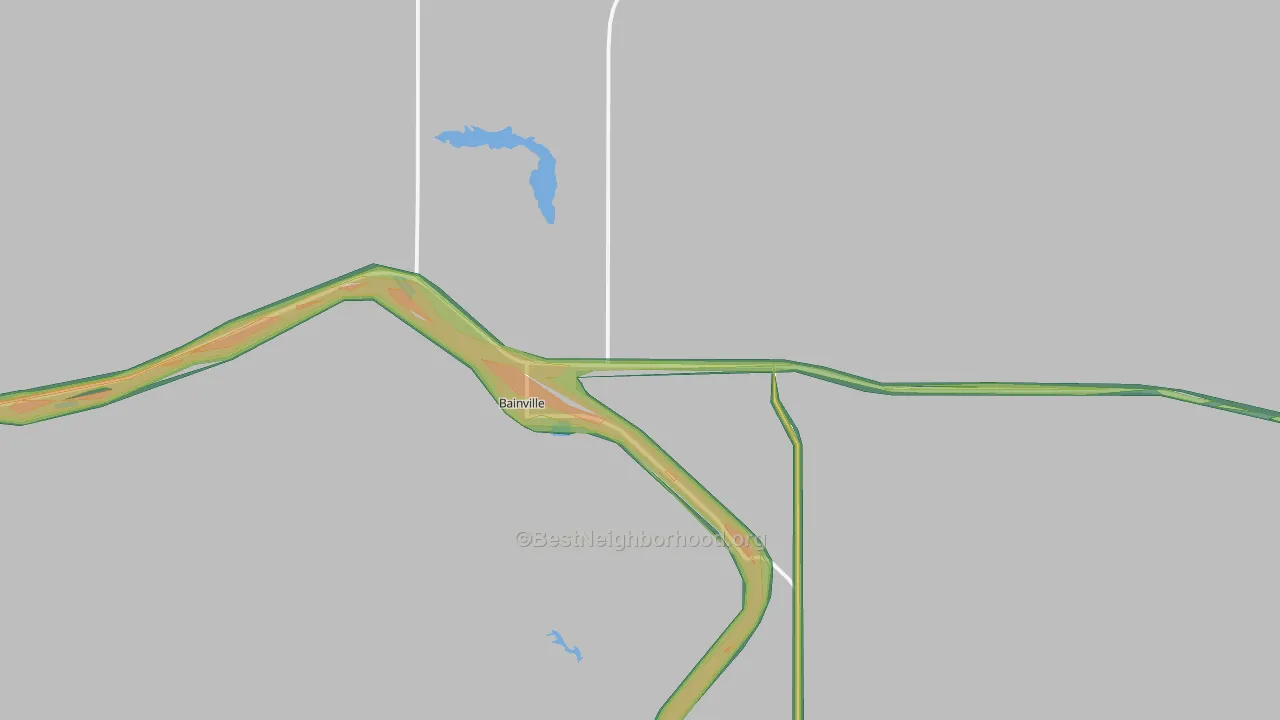 59212, MT Map of Noise Levels in 59212