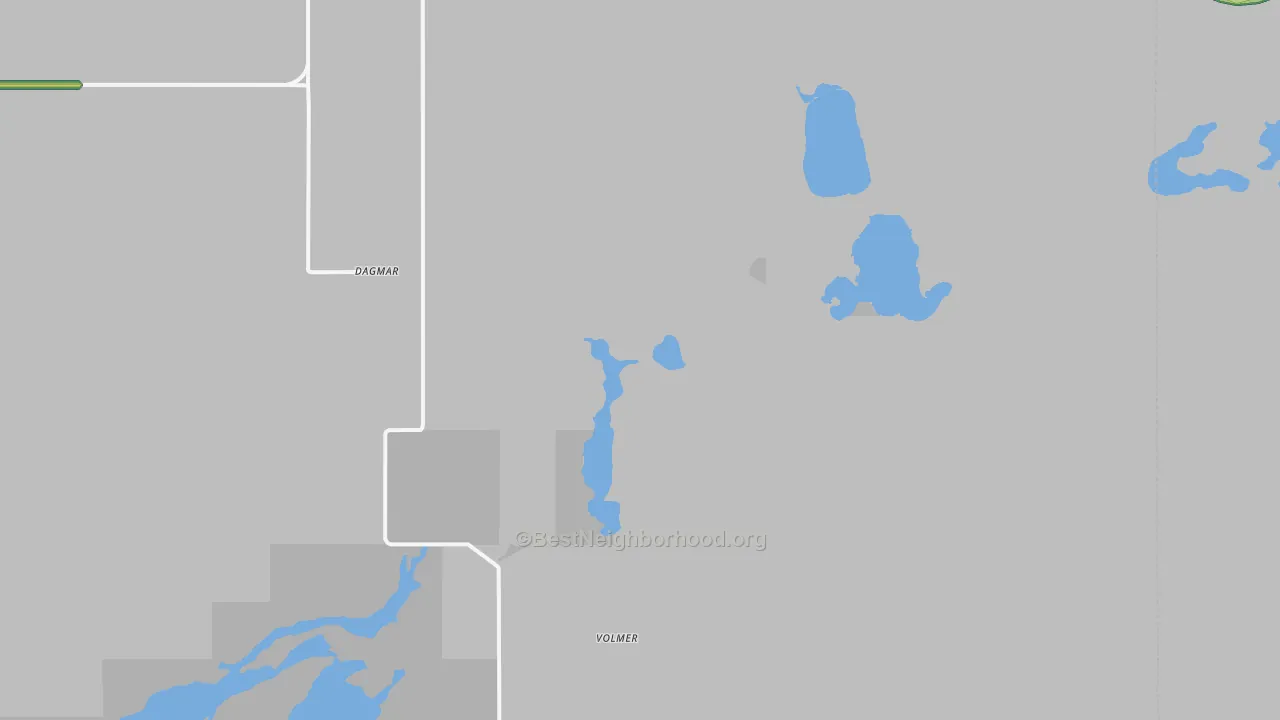 59219, MT Map of Noise Levels in 59219
