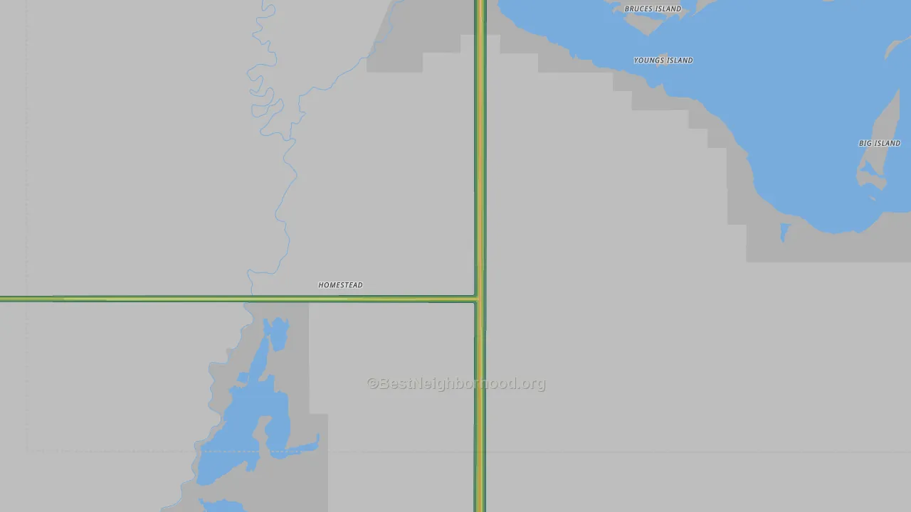 59242, MT Map of Noise Levels in 59242
