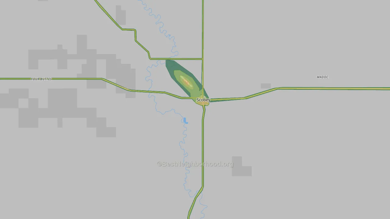 59263, MT Map of Noise Levels in 59263