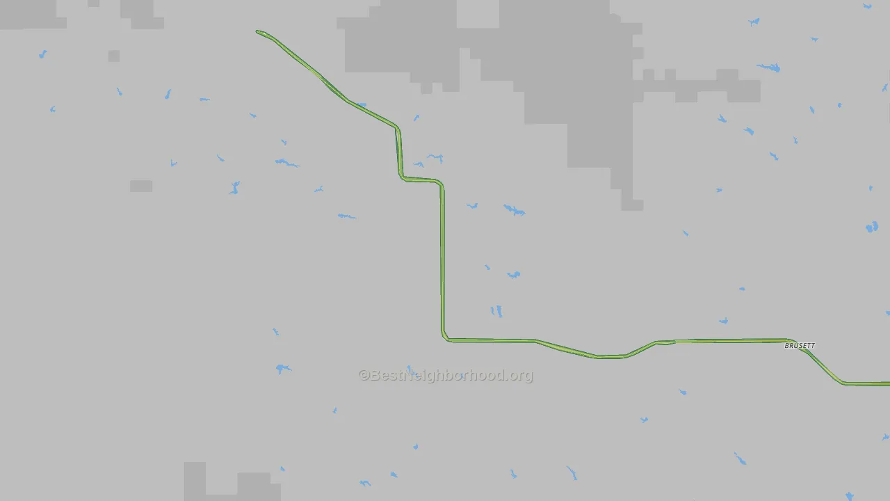59318, MT Map of Noise Levels in 59318