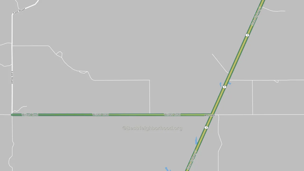 59354, MT Map of Noise Levels in 59354