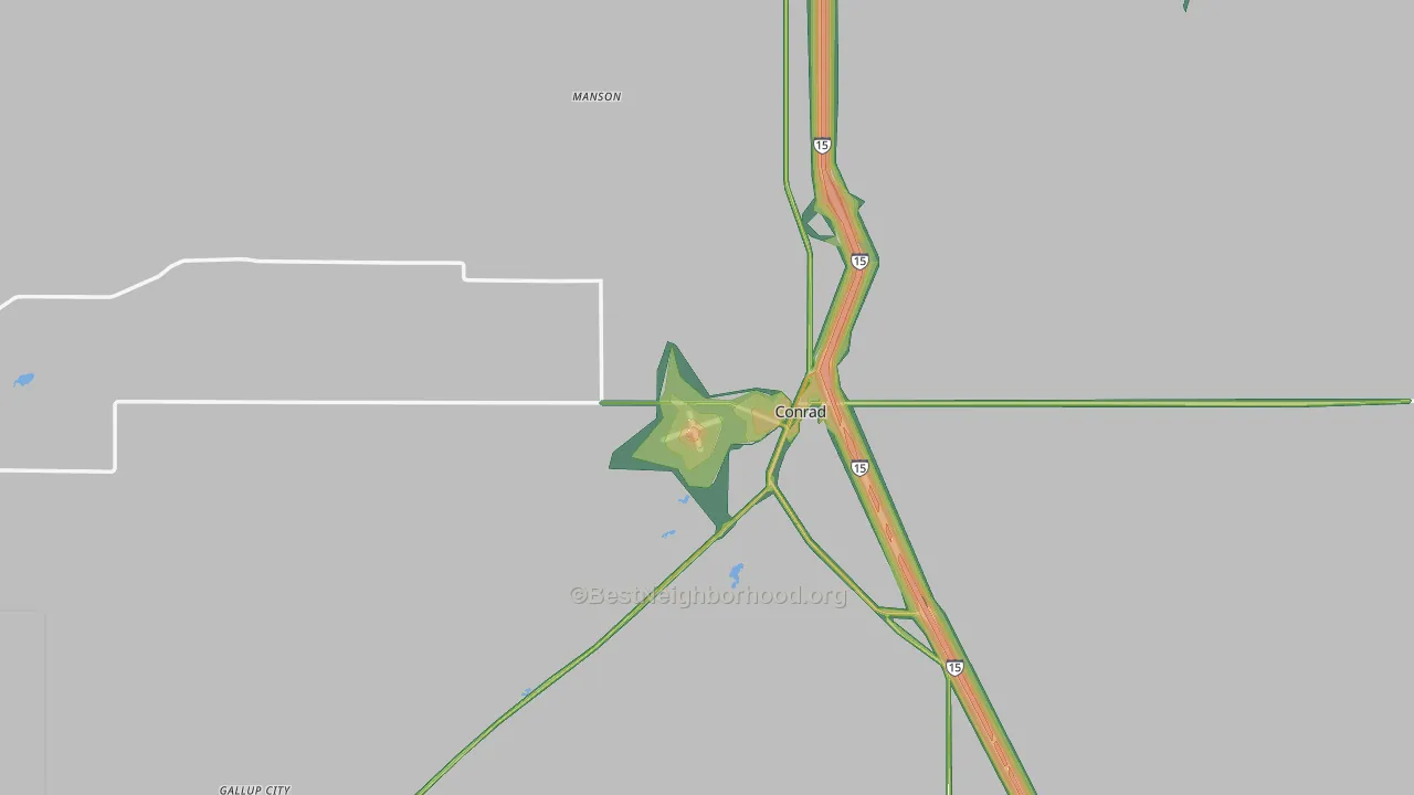 59425, MT Map of Noise Levels in 59425