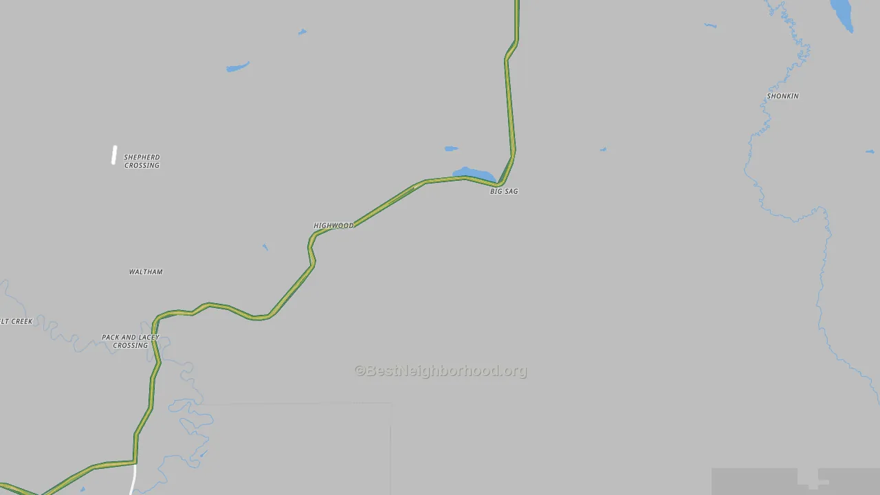 59450, MT Map of Noise Levels in 59450