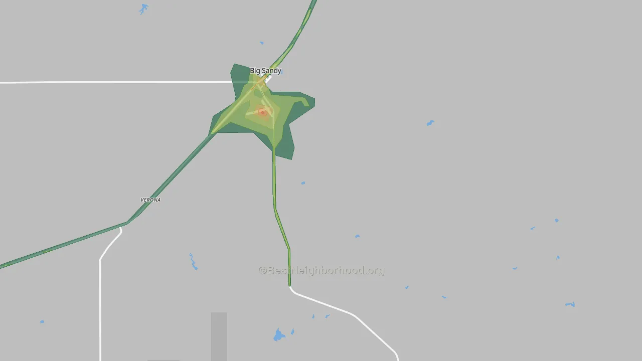 59520, MT Map of Noise Levels in 59520