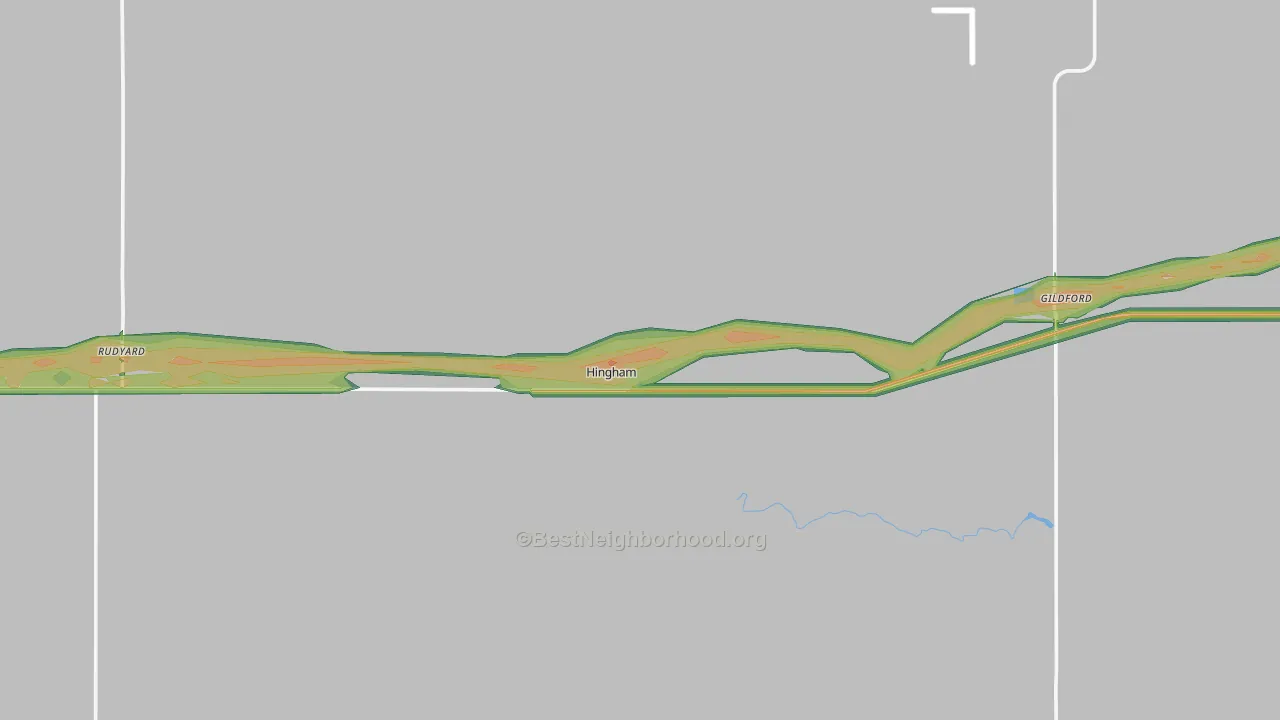 59528, MT Map of Noise Levels in 59528