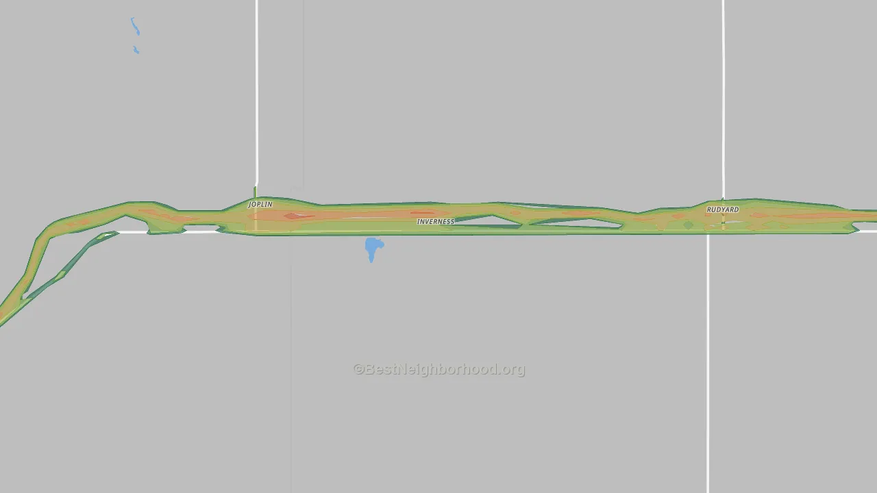 59530, MT Map of Noise Levels in 59530