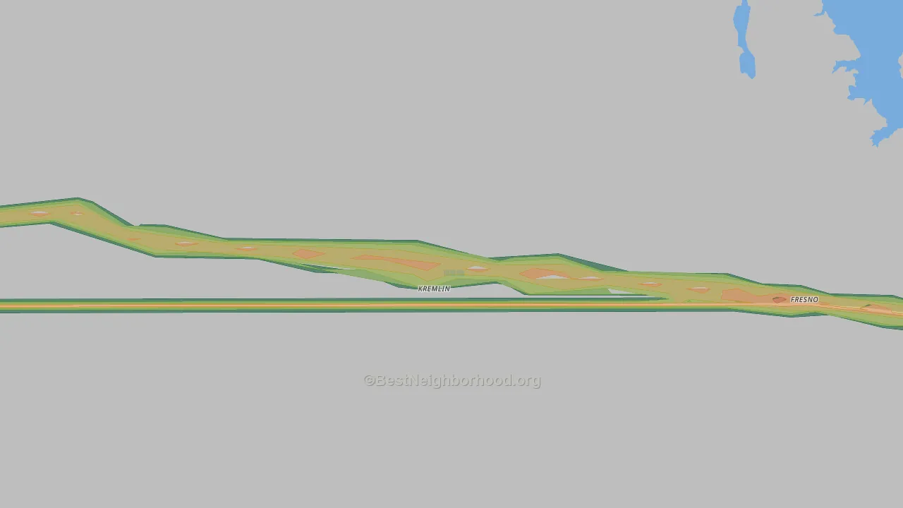 59532, MT Map of Noise Levels in 59532
