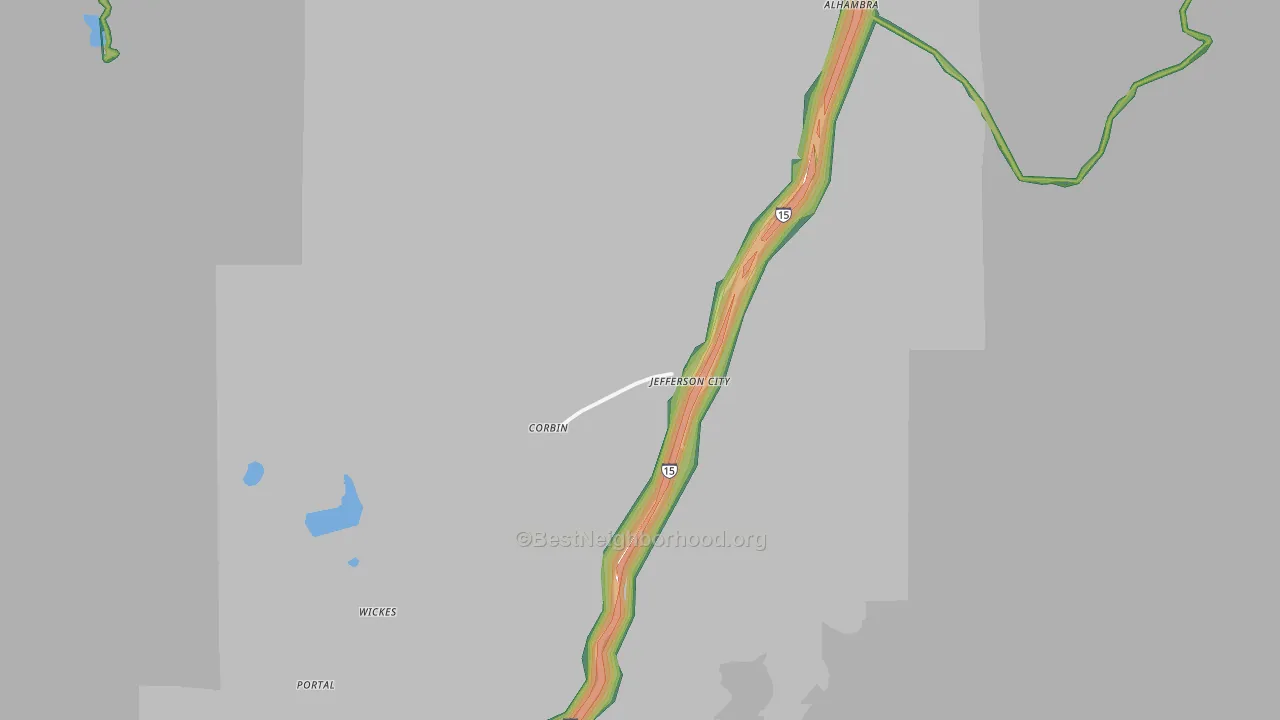 59638, MT Map of Noise Levels in 59638