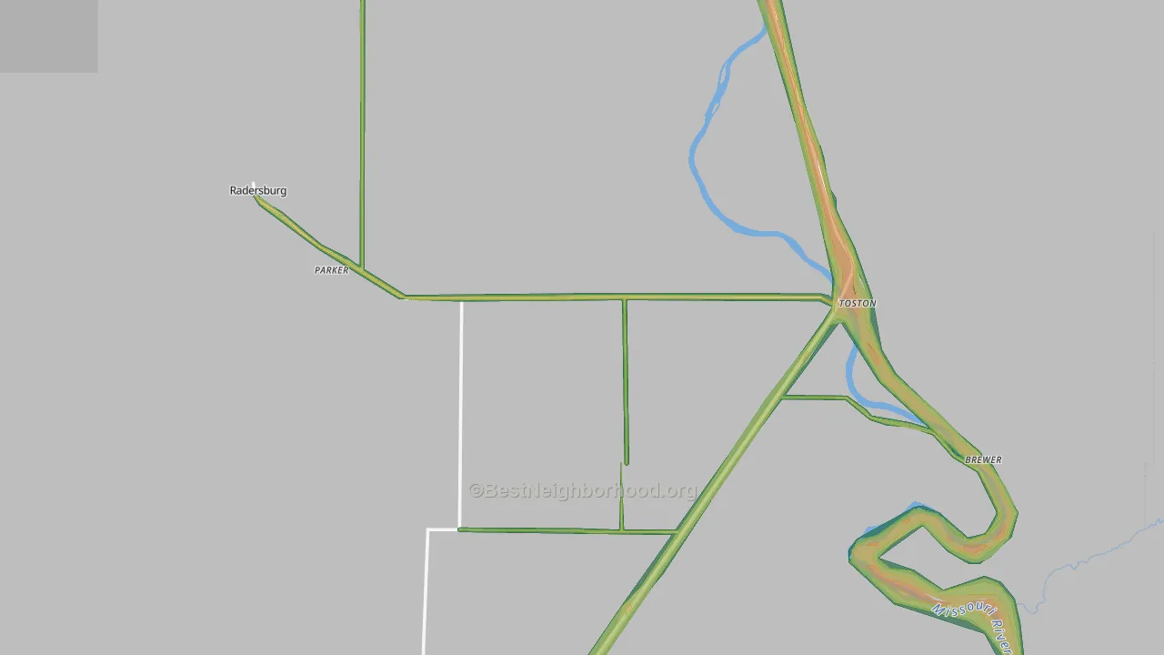 59643, MT Map of Noise Levels in 59643