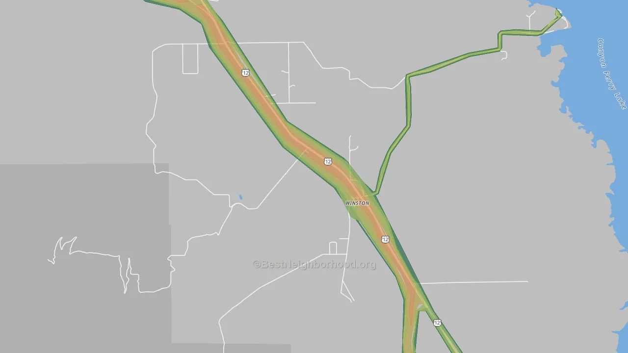 59647, MT Map of Noise Levels in 59647