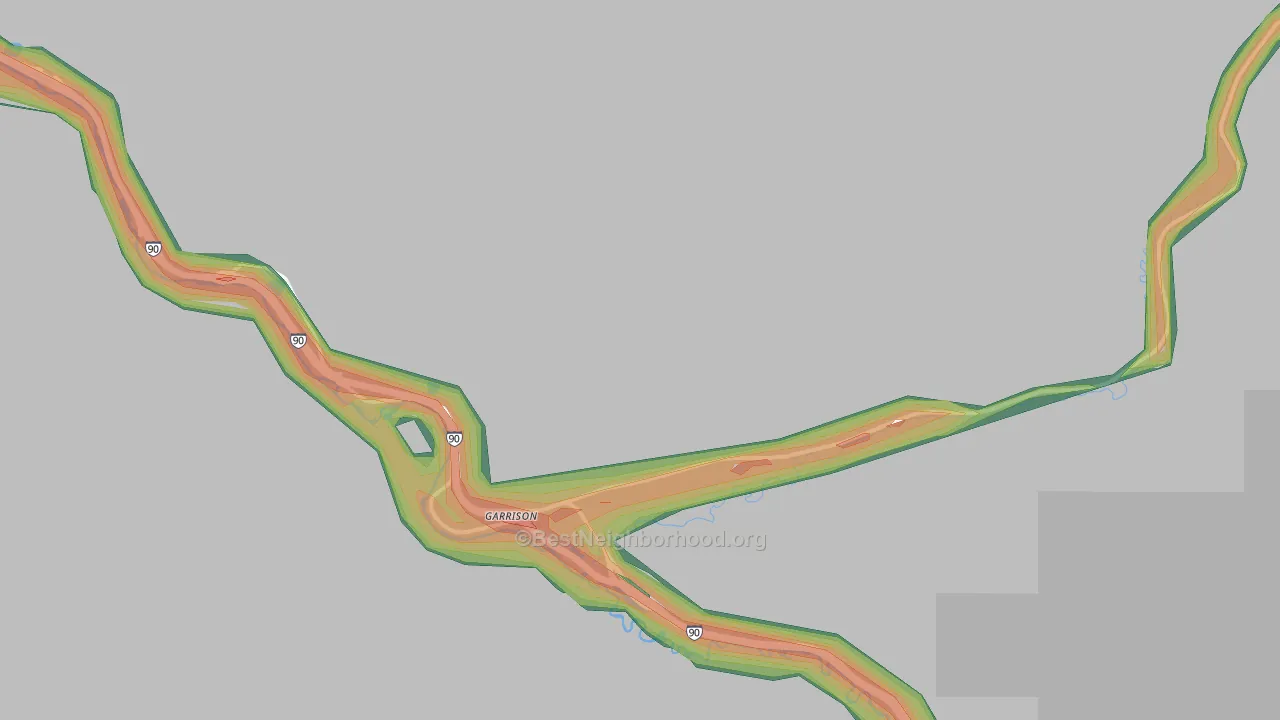 59731, MT Map of Noise Levels in 59731