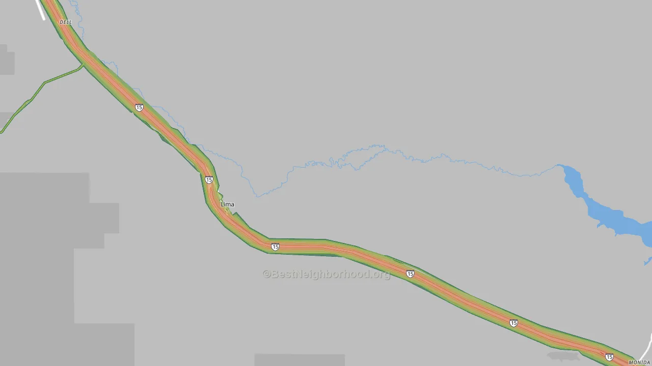 59739, MT Map of Noise Levels in 59739