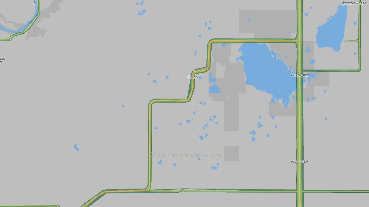 59824, MT Map of Noise Levels in 59824