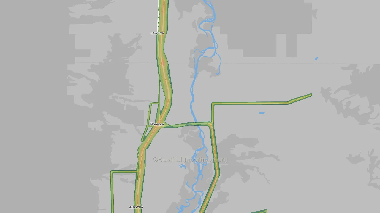 59833, MT Map of Noise Levels in 59833