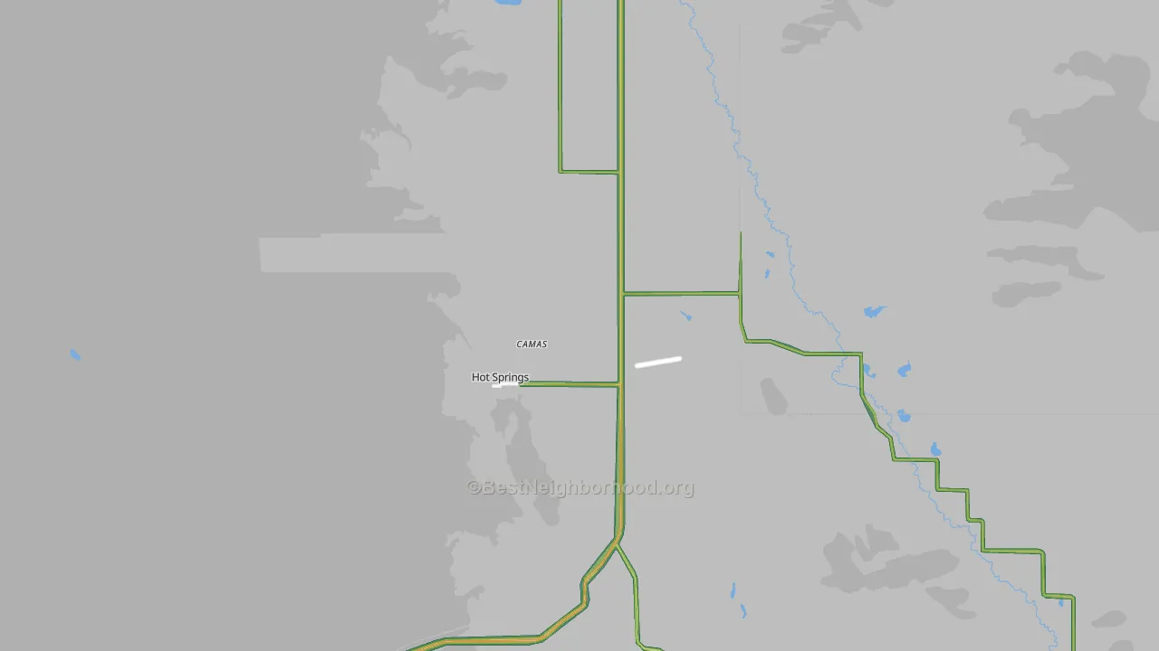 59845, MT Map of Noise Levels in 59845