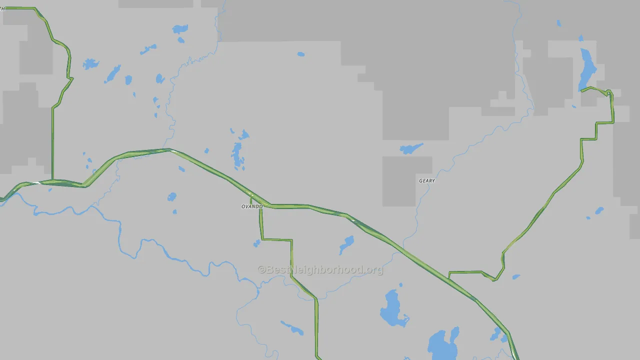 59854, MT Map of Noise Levels in 59854