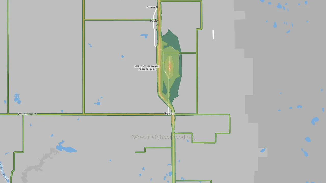 59864, MT Map of Noise Levels in 59864