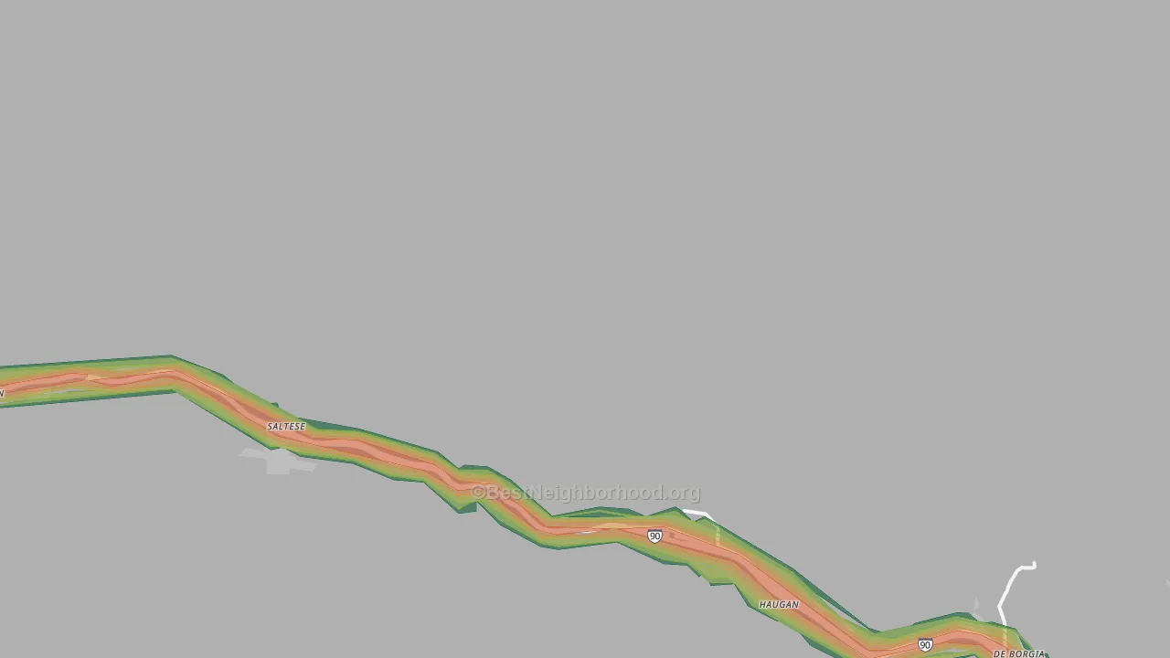 59867, MT Map of Noise Levels in 59867