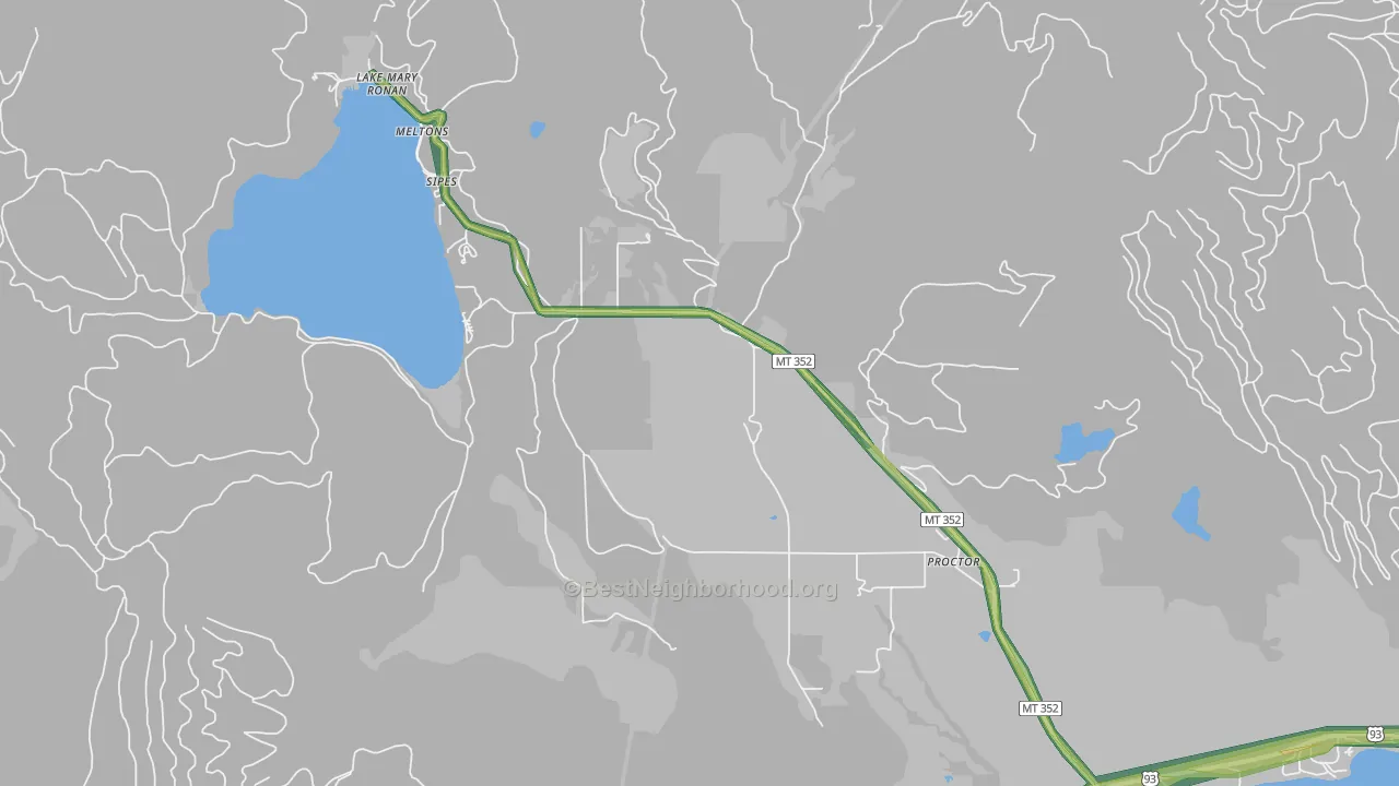59929, MT Map of Noise Levels in 59929