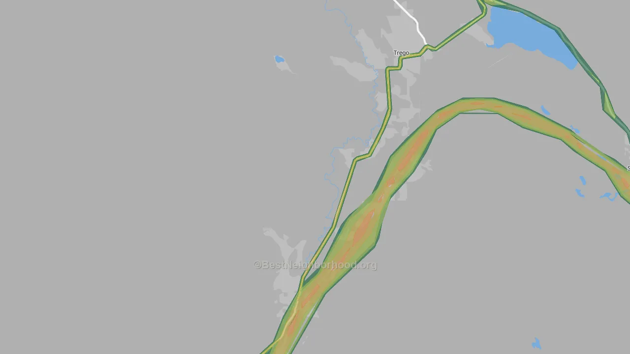 59934, MT Map of Noise Levels in 59934