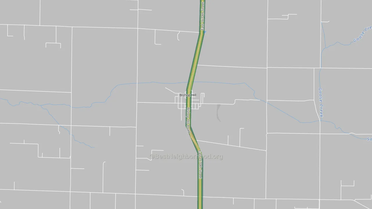 61419, IL Map of Noise Levels in 61419