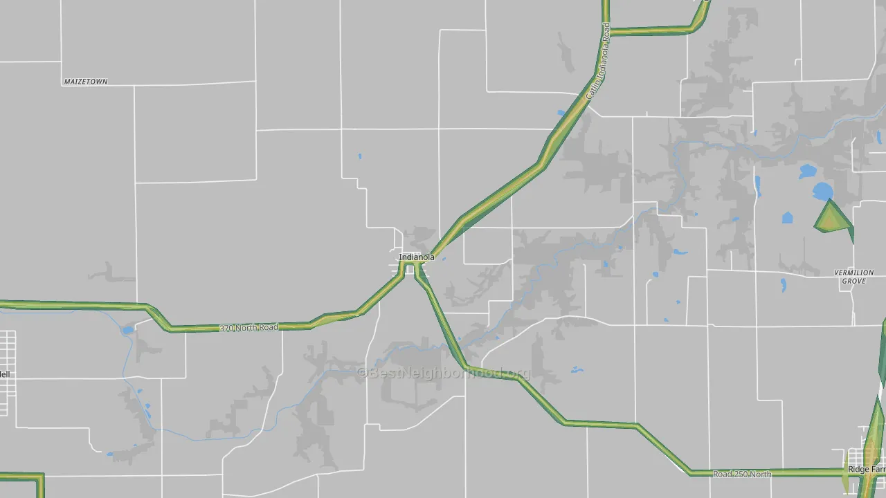 61850, IL Map of Noise Levels in 61850