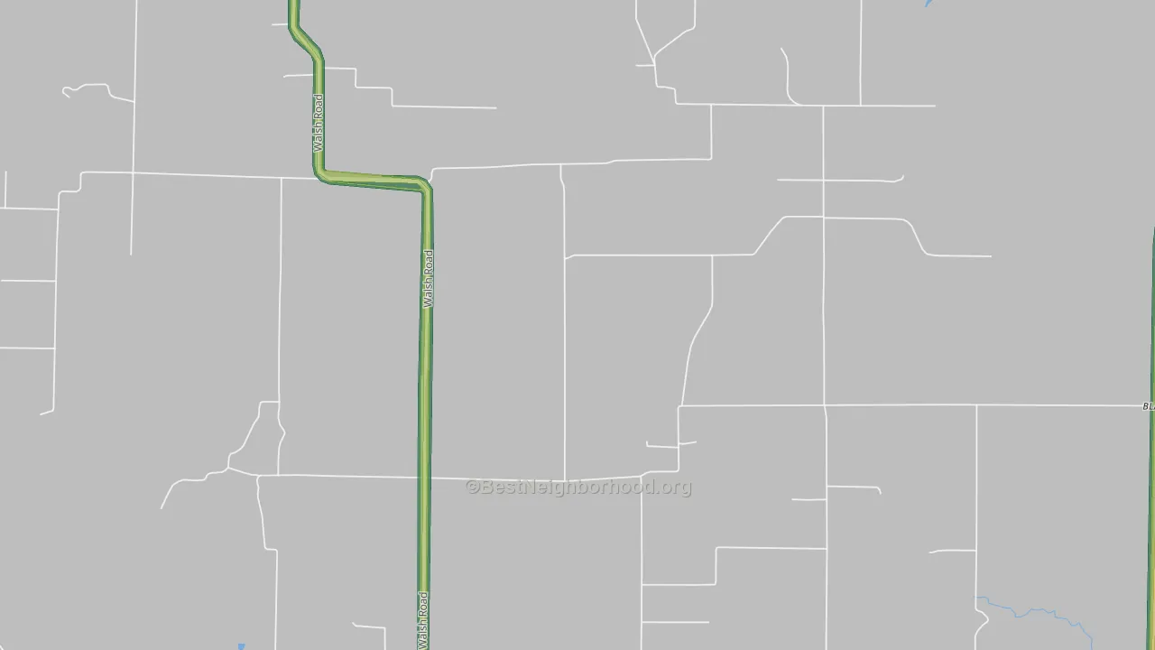62297, IL Map of Noise Levels in 62297