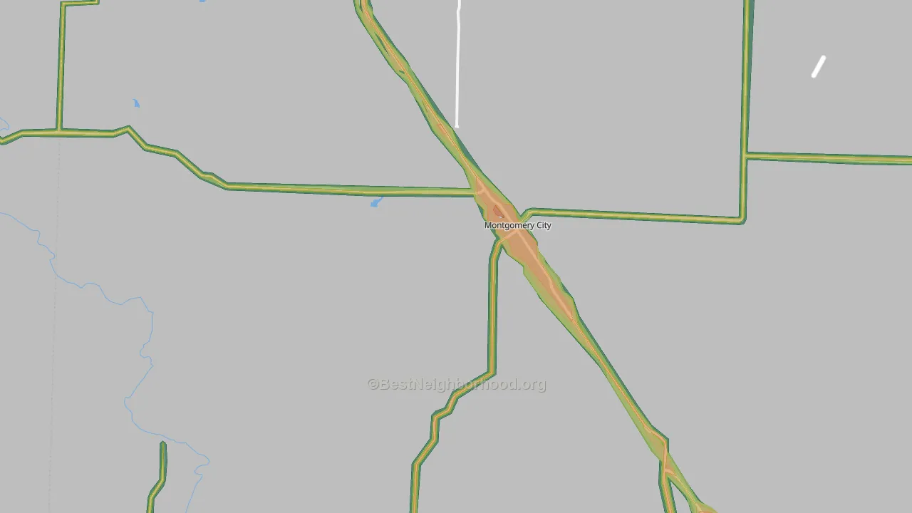 63361, MO Map of Noise Levels in 63361
