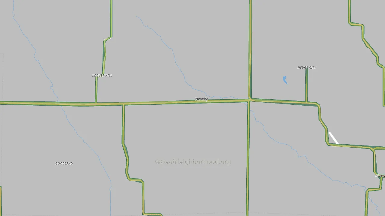 63460, MO Map of Noise Levels in 63460