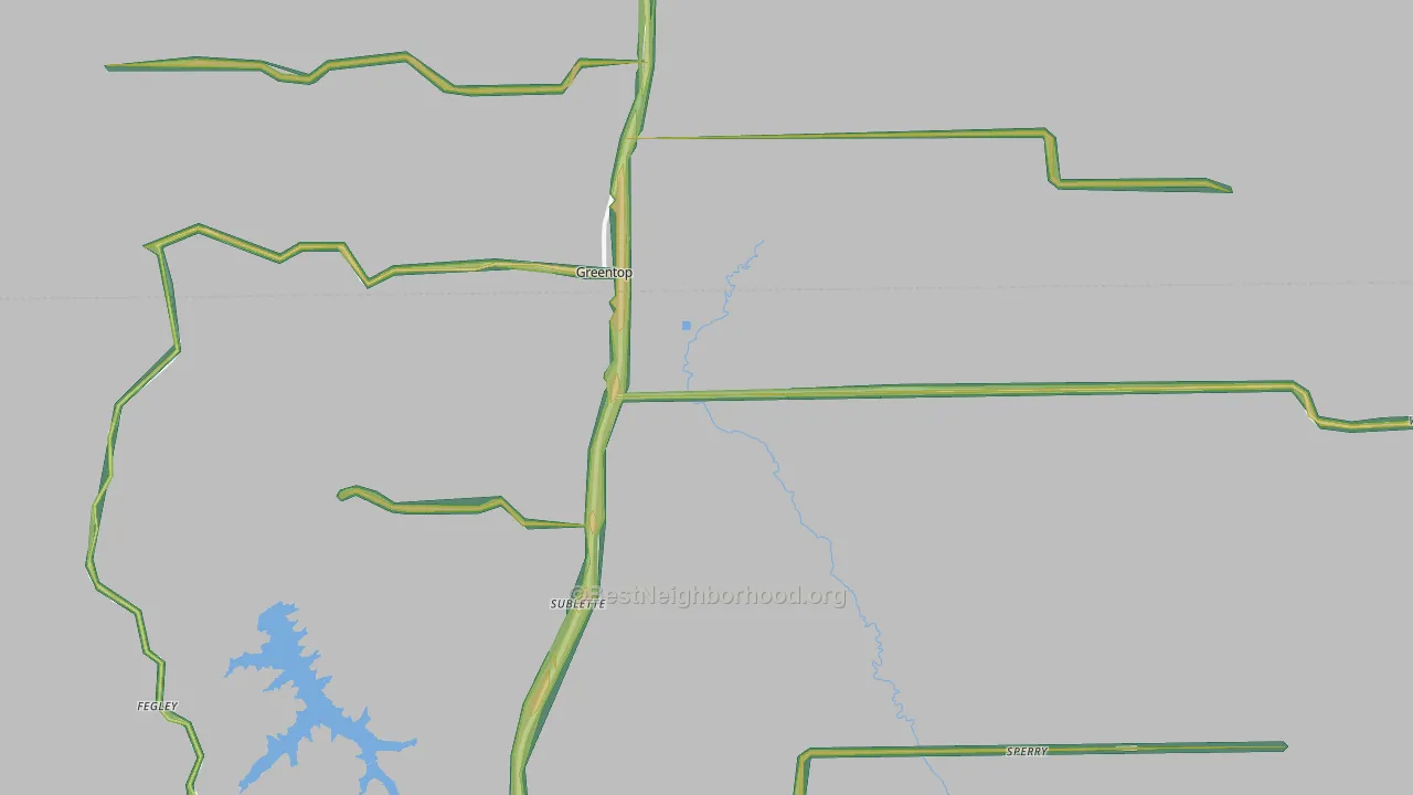 63546, MO Map of Noise Levels in 63546