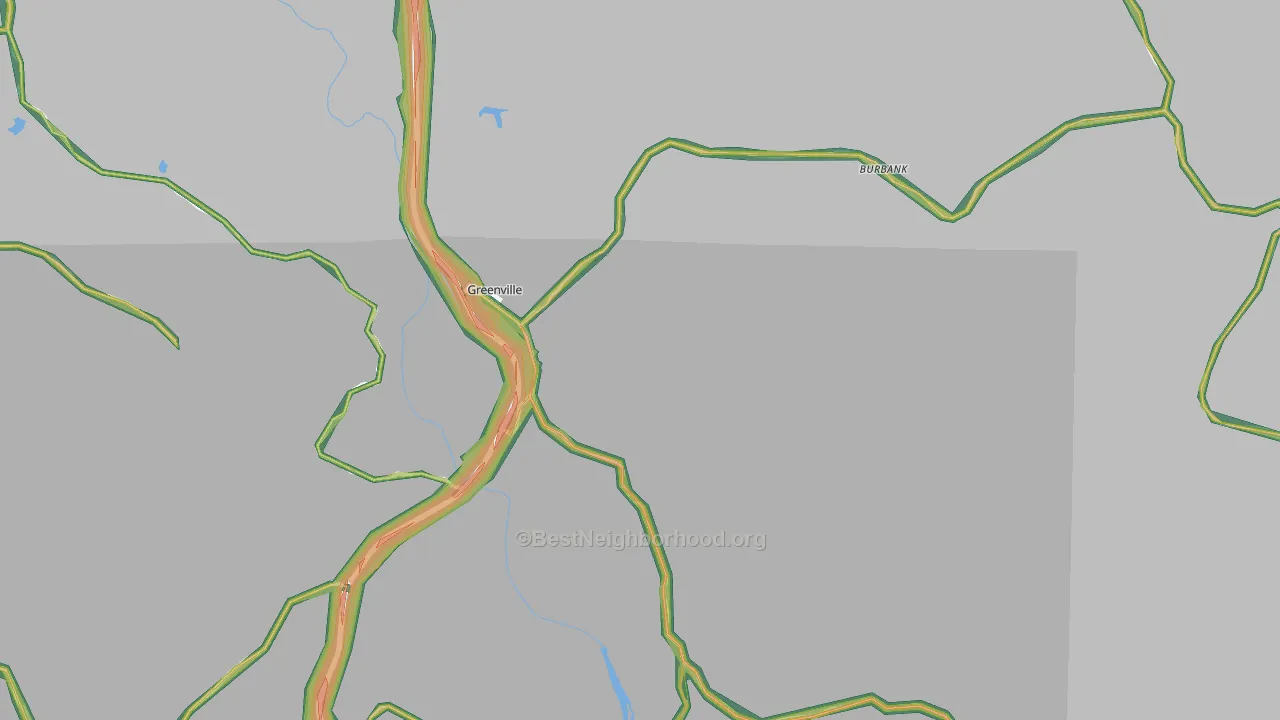 63944, MO Map of Noise Levels in 63944