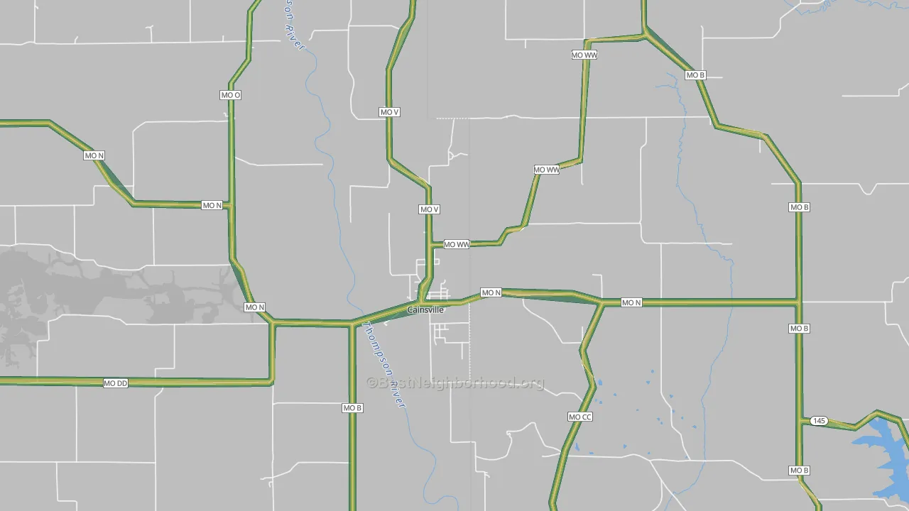 64632, MO Map of Noise Levels in 64632