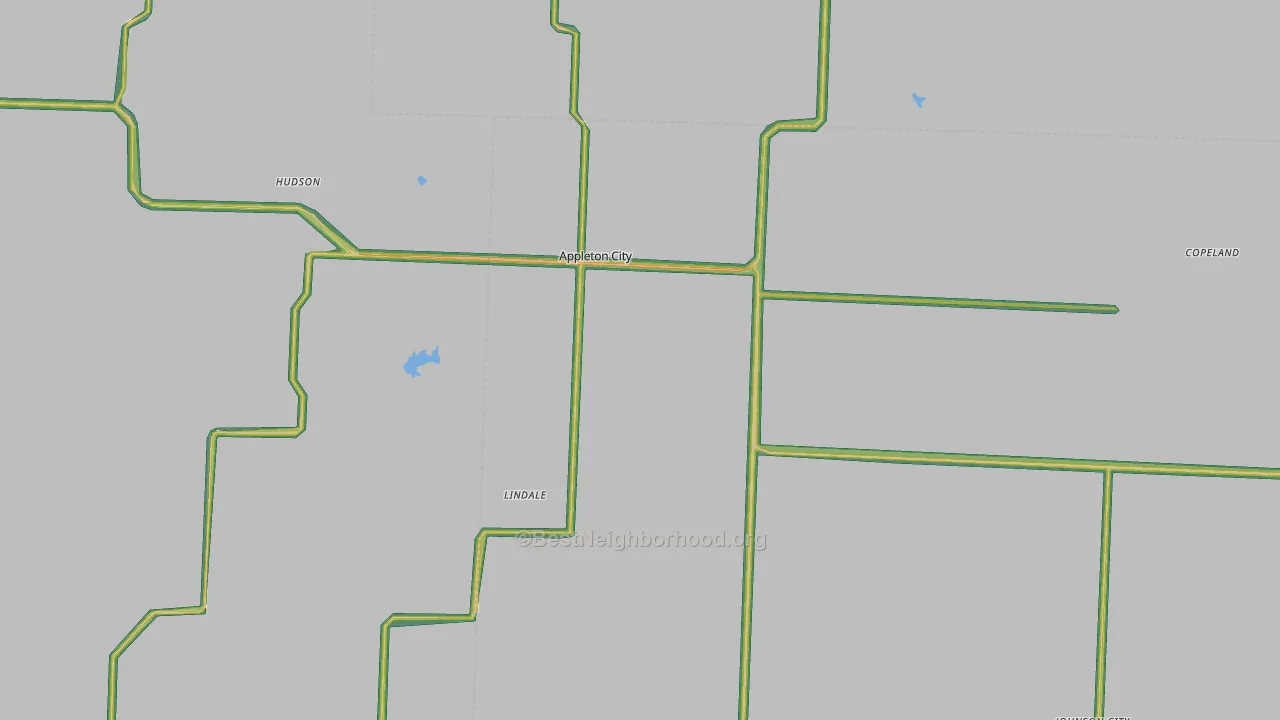 64724, MO Map of Noise Levels in 64724