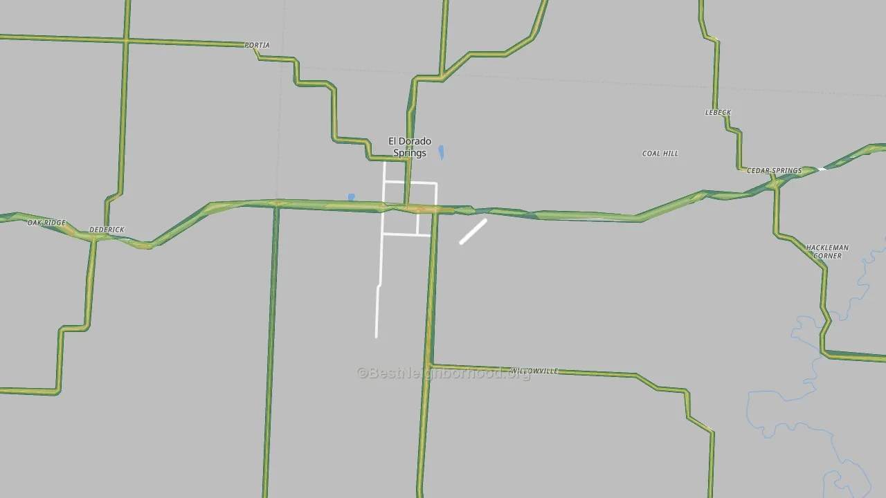 64744, MO Map of Noise Levels in 64744