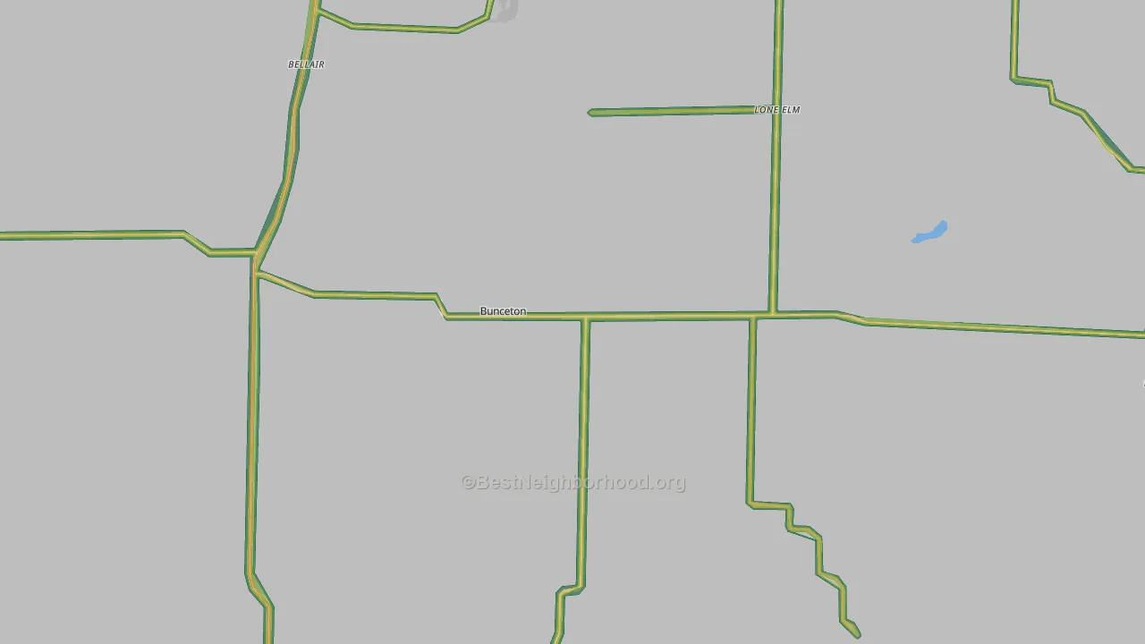 65237, MO Map of Noise Levels in 65237
