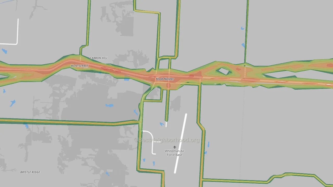 65336, MO Map of Noise Levels in 65336