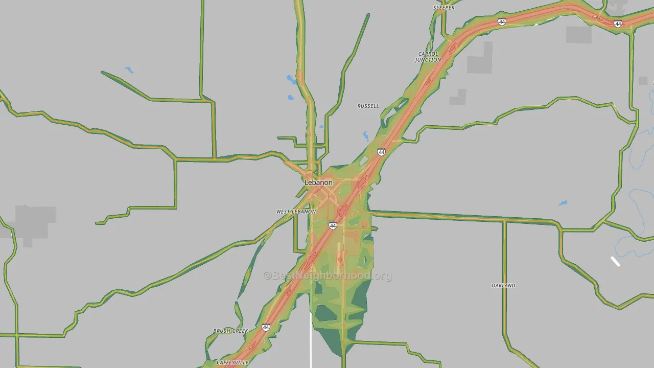 65536, MO Map of Noise Levels in 65536