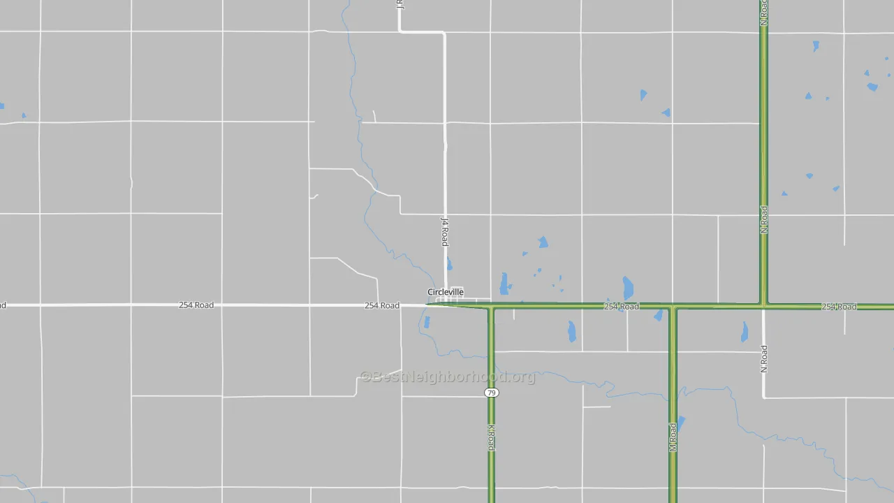 66416, KS Map of Noise Levels in 66416