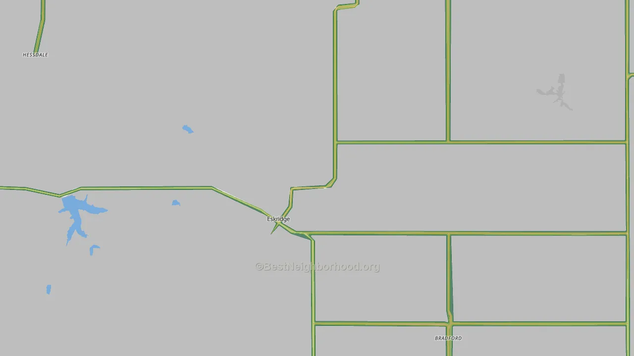66423, KS Map of Noise Levels in 66423