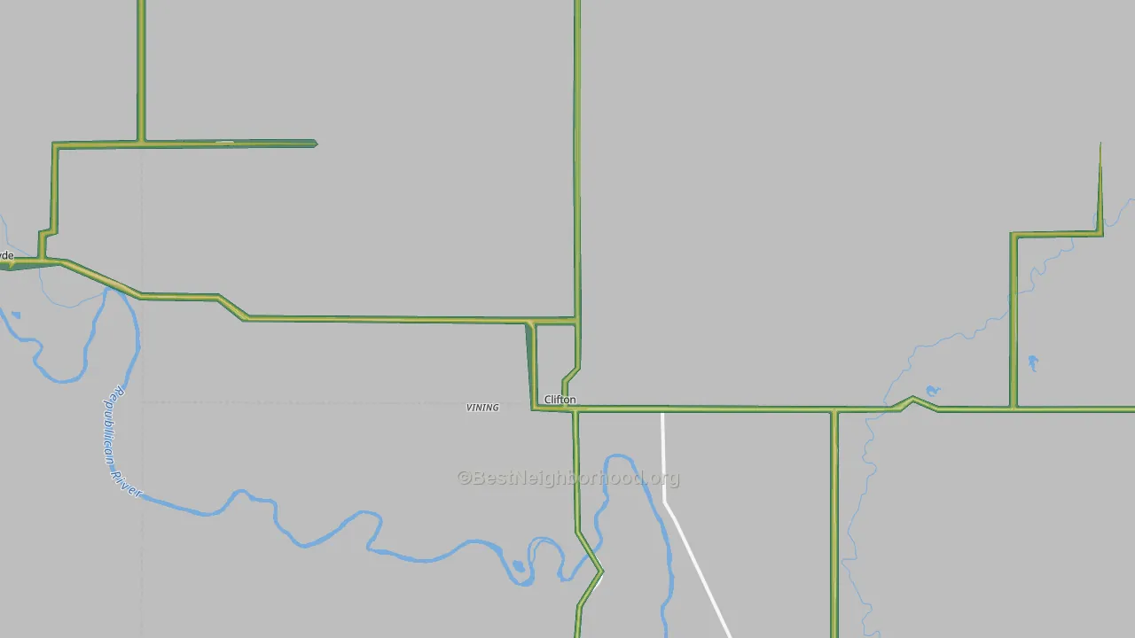66937, KS Map of Noise Levels in 66937