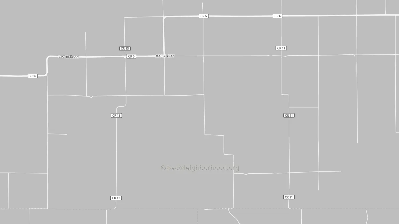 67102, KS Map of Noise Levels in 67102