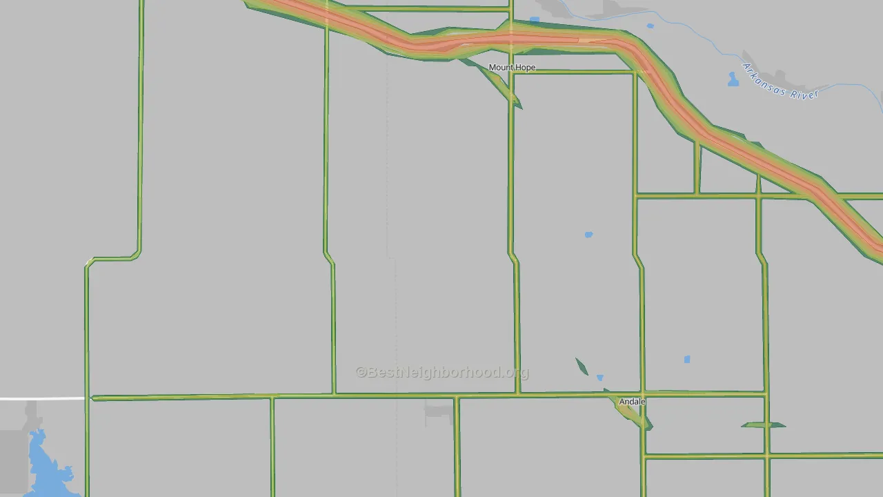 67108, KS Map of Noise Levels in 67108