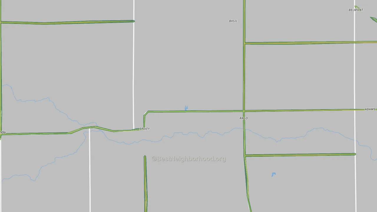 67142, KS Map of Noise Levels in 67142