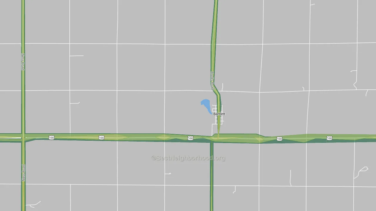 67332, KS Map of Noise Levels in 67332