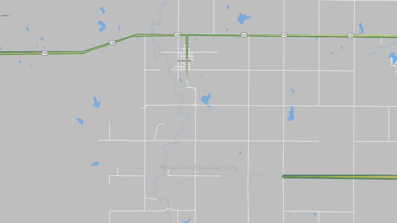 67346, KS Map of Noise Levels in 67346