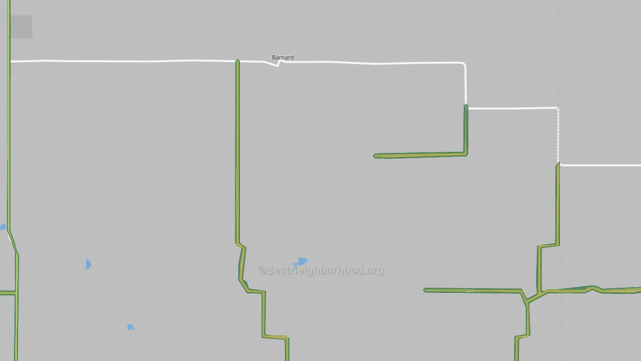 67418, KS Map of Noise Levels in 67418