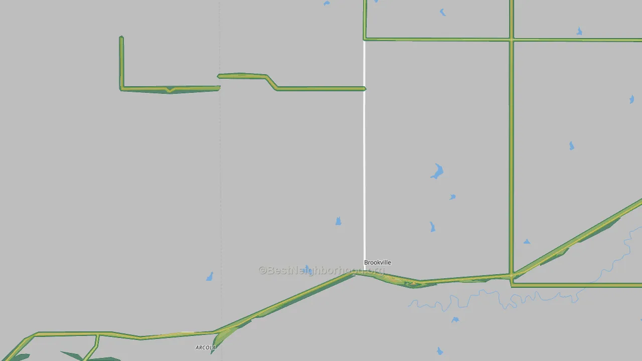 67425, KS Map of Noise Levels in 67425