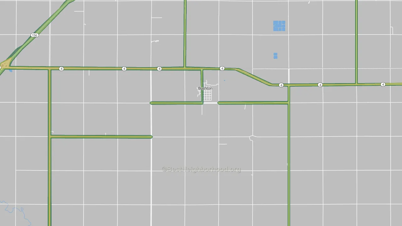 67427, KS Map of Noise Levels in 67427