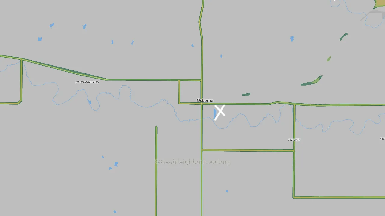 67473, KS Map of Noise Levels in 67473